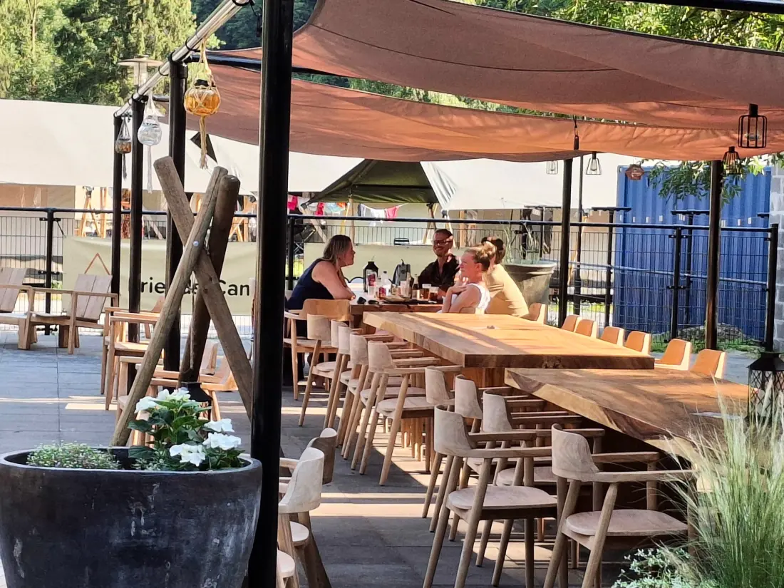 1-ouder camping Au Bord de l'Ourthe 2 étoiles★★