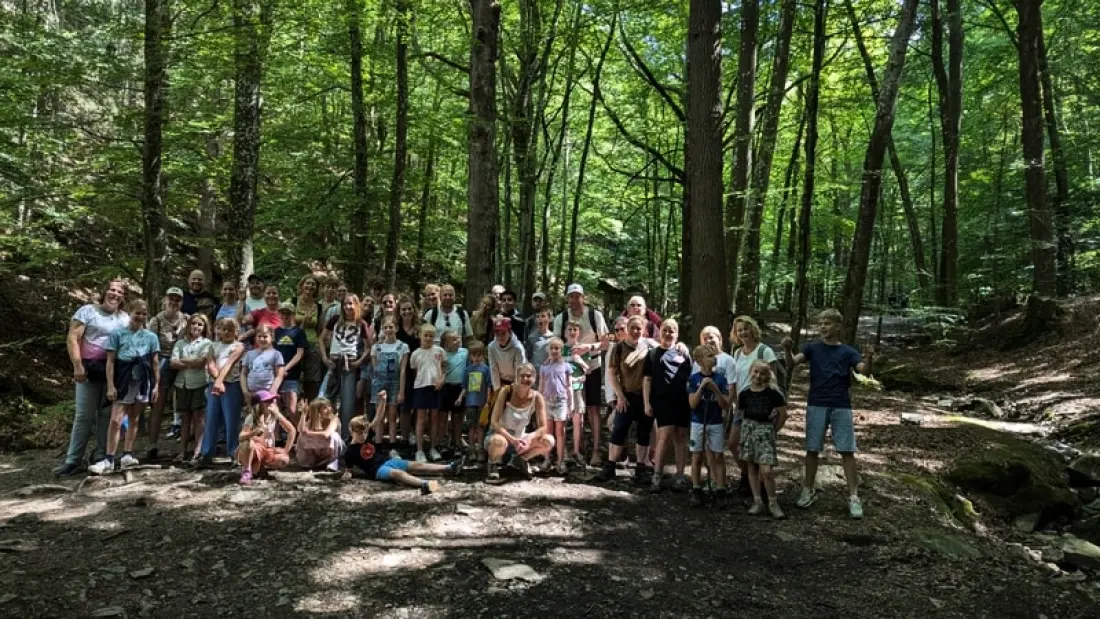 1-ouder camping Au Bord de l'Ourthe 2 étoiles★★
