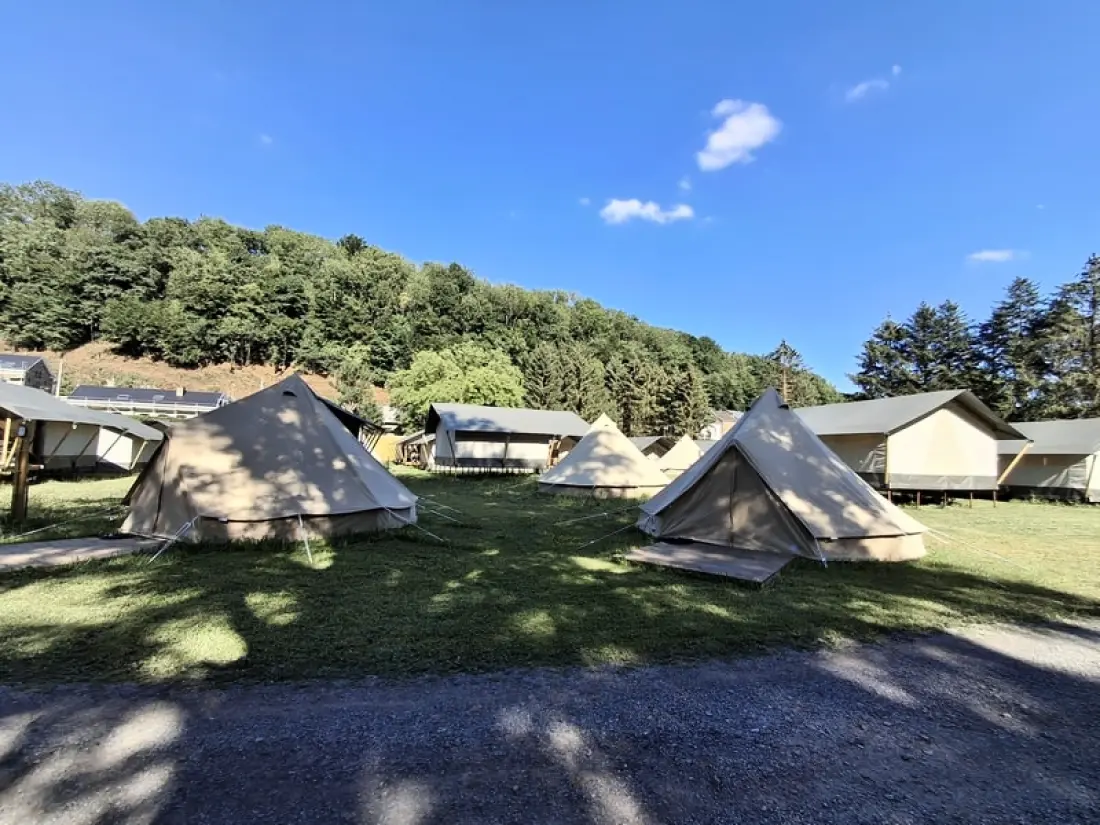 1-ouder camping Au Bord de l'Ourthe 2 étoiles★★