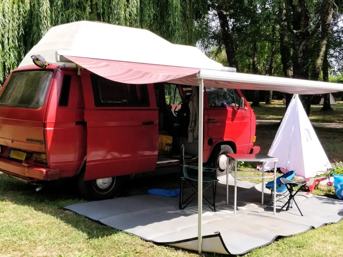 1-ouder camping Au Bord de l'Ourthe 2 étoiles★★