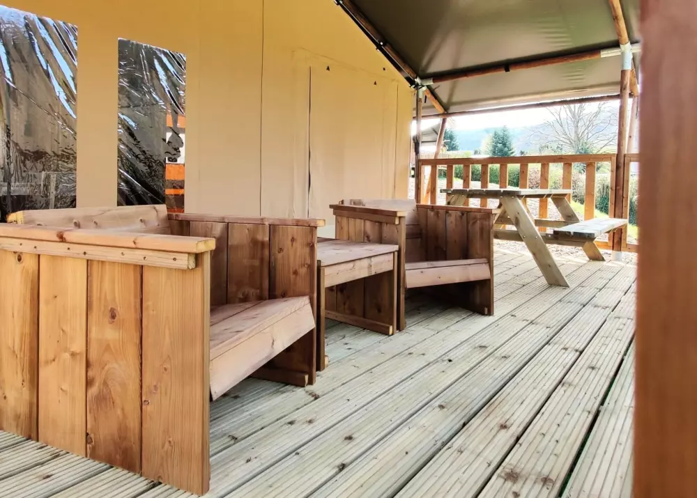 1-ouder camping Au Bord de l'Ourthe 2 étoiles★★