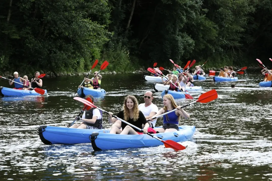 1-ouder camping Au Bord de l'Ourthe 2 étoiles★★