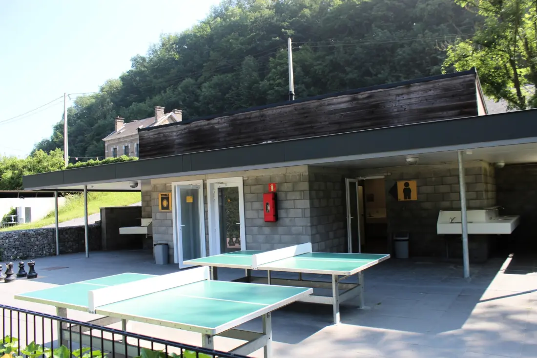 1-ouder camping Au Bord de l'Ourthe 2 étoiles★★