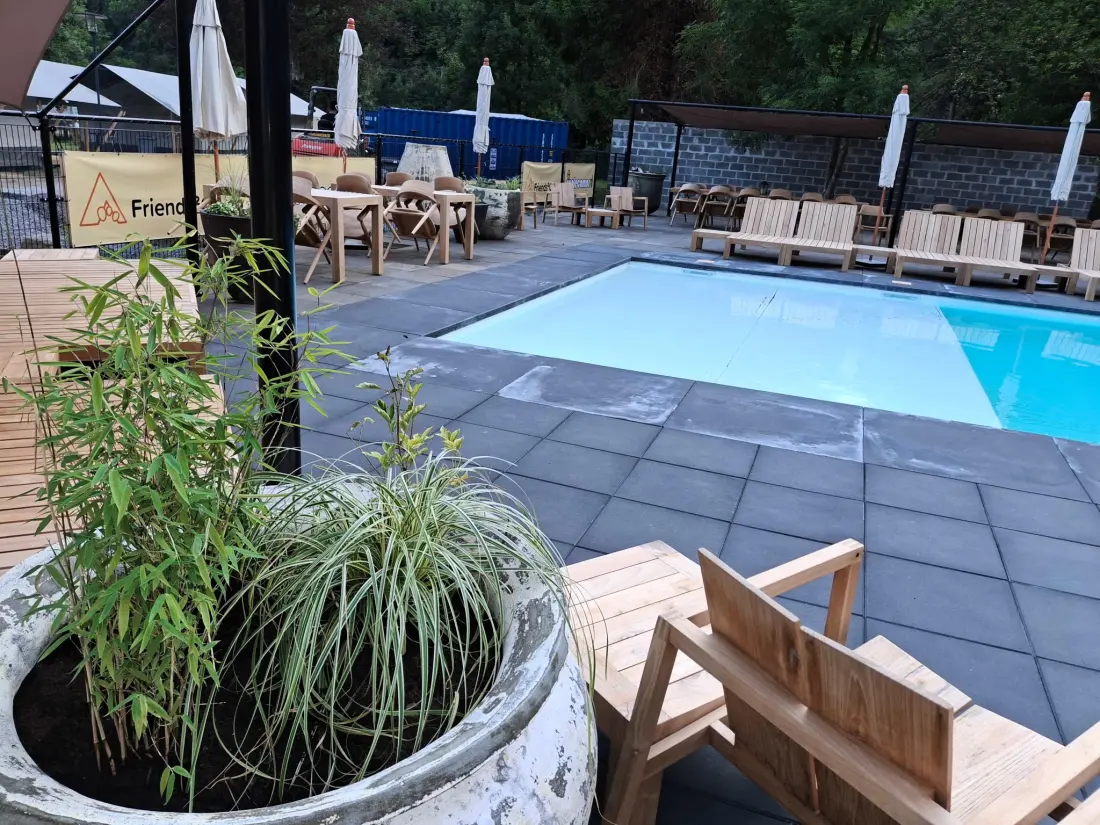 1-ouder camping Au Bord de l'Ourthe 2 étoiles★★