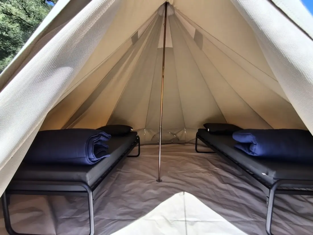 1-ouder camping Au Bord de l'Ourthe 2 étoiles★★