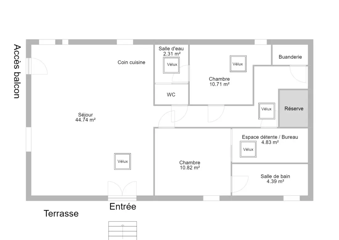 Gîte de France Gîte l'oustaou 4/5 personnes 3 épis