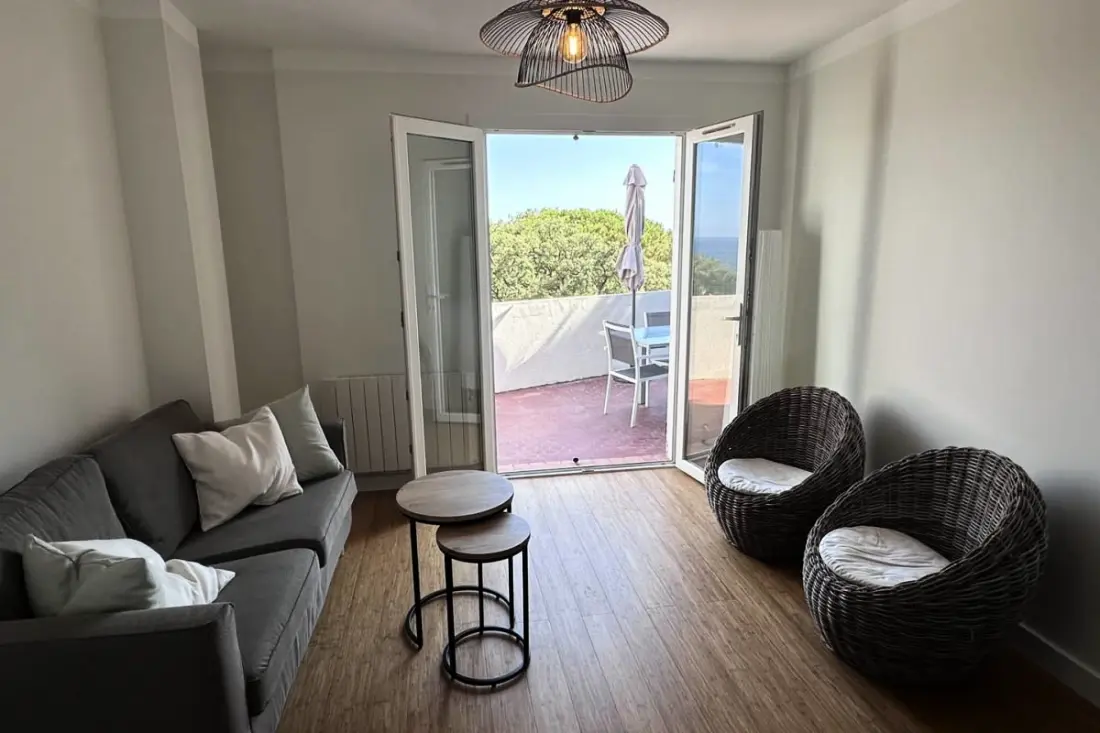 Appartement 3p Avec Terrasse Face à La Mer