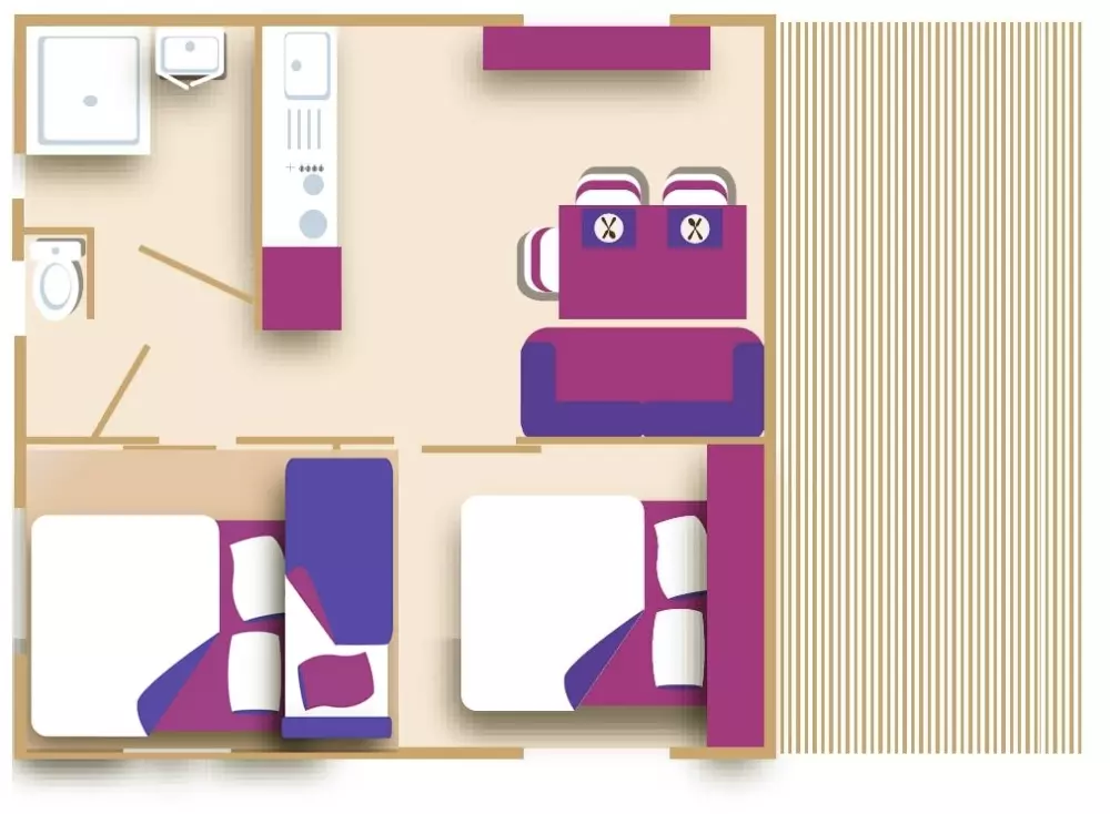 Flower Camping Les Hauts de Rosans 4 étoiles★★★★