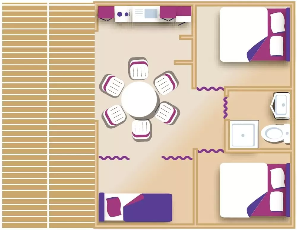 Flower Camping Les Hauts de Rosans 4 étoiles★★★★