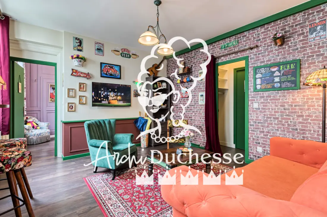 Appartement Friends, Immersion Dans Votre Série Culte à Rouen