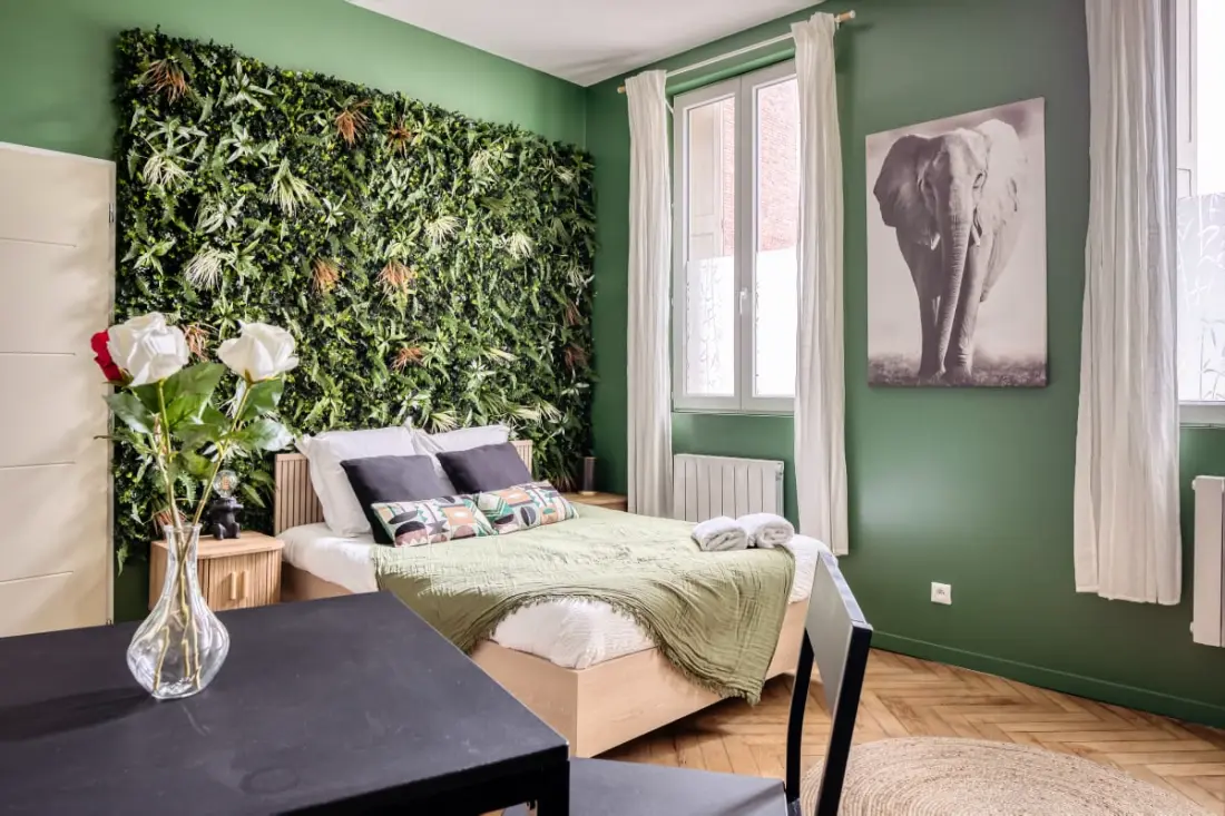 Chez Guillaume - Studio Jungle Rénové Balnéo à La Gare