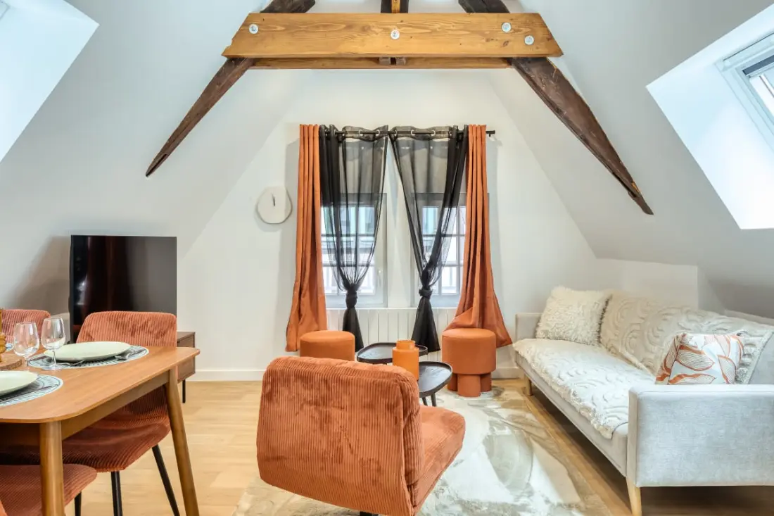Terra Bella - Joli Appartement Rénové Vue Sur L'Église Saint Maclou