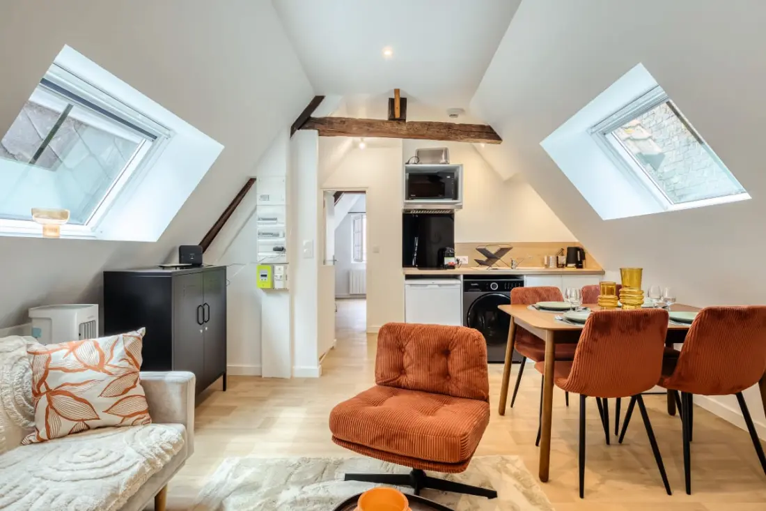 Terra Bella - Joli Appartement Rénové Vue Sur L'Église Saint Maclou