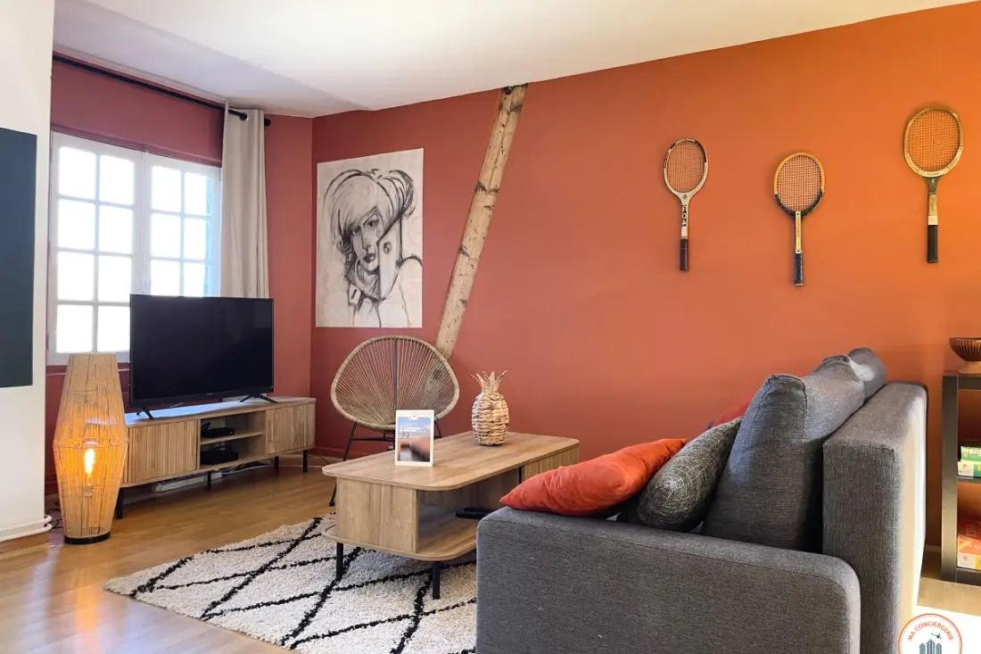 🍀 Le Duplex - Parking - Vue Clochers - Tennis