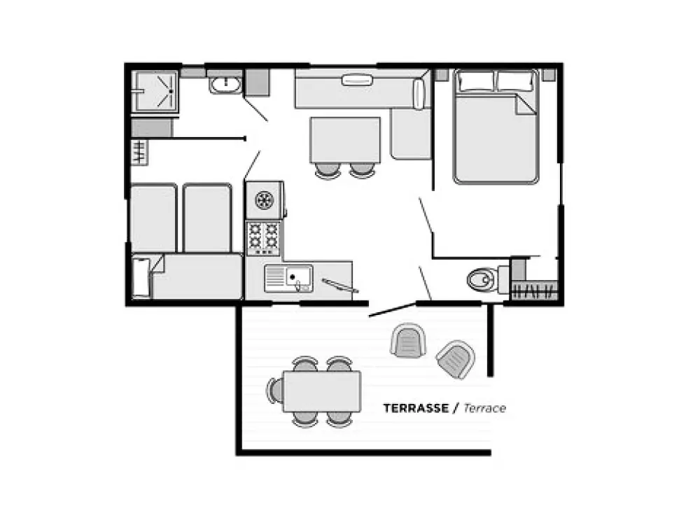 Camping Club Pontaillac Plage 45 étoiles★★★★★ - MS VACANCES 5 étoiles★★★★★