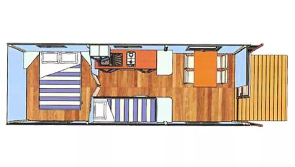 Camping Ushuaïa Villages - La Presqu'Ile 3 étoiles★★★