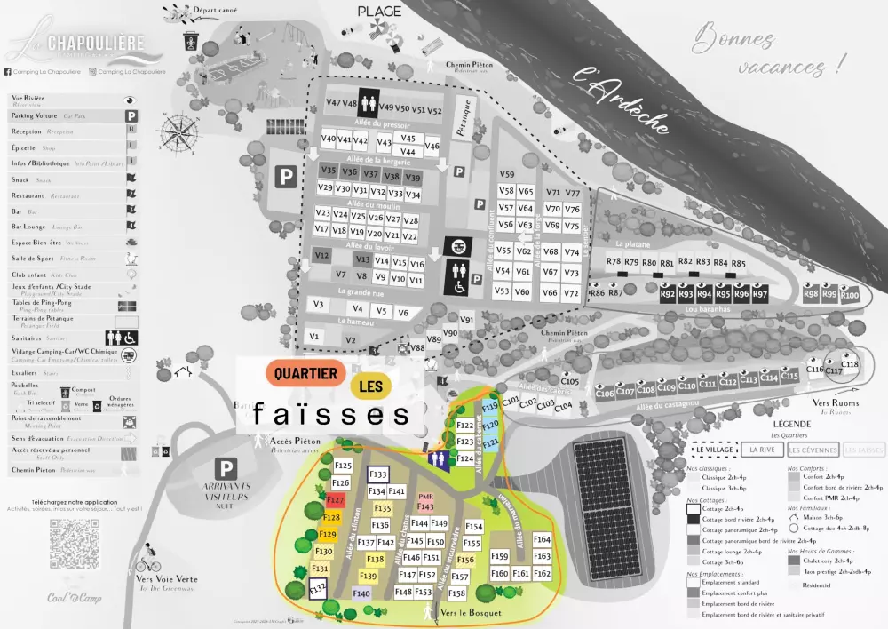 Camping LA CHAPOULIÈRE 4 étoiles★★★★