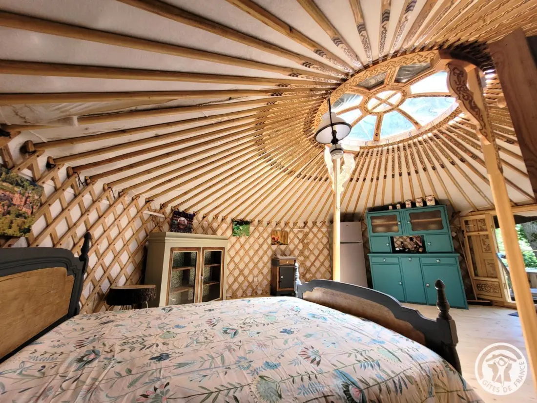Gîte de France La yourte joulebois