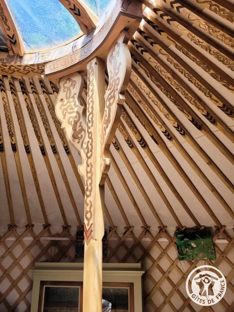 Gîte de France La yourte joulebois