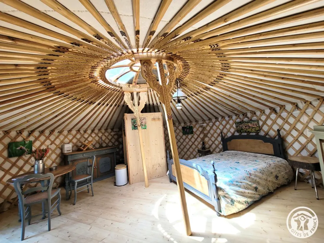 Gîte de France La yourte joulebois
