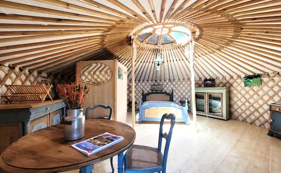 Gîte de France La yourte joulebois