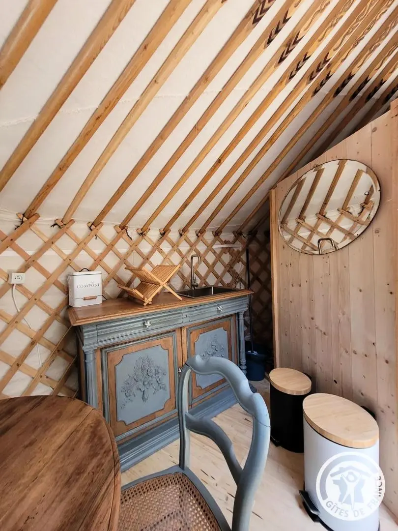Gîte de France La yourte joulebois