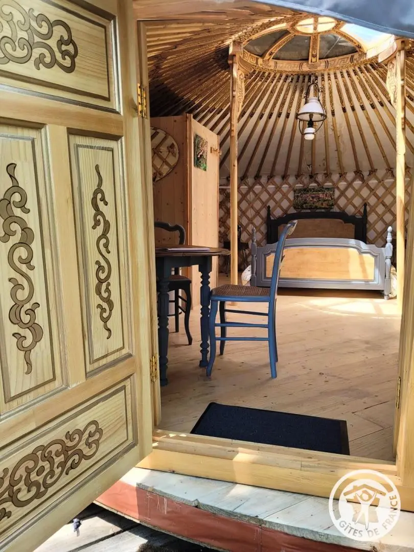 Gîte de France La yourte joulebois