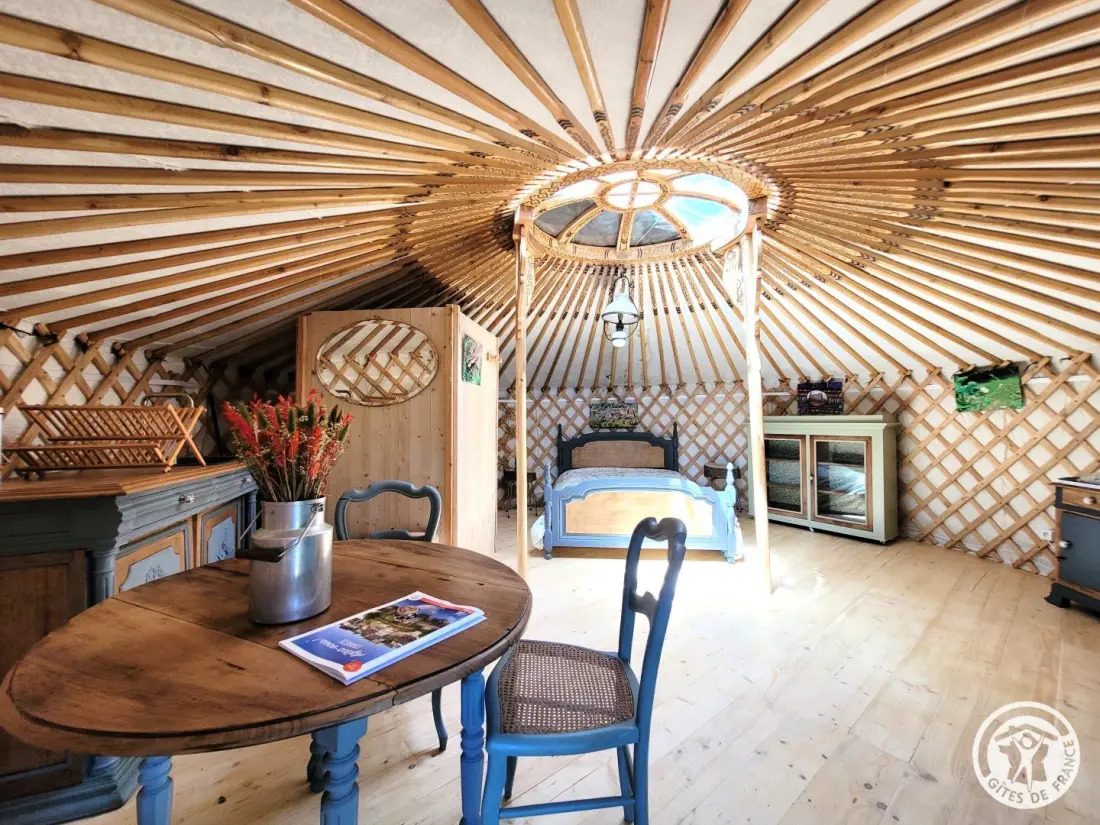 Gîte de France La yourte joulebois