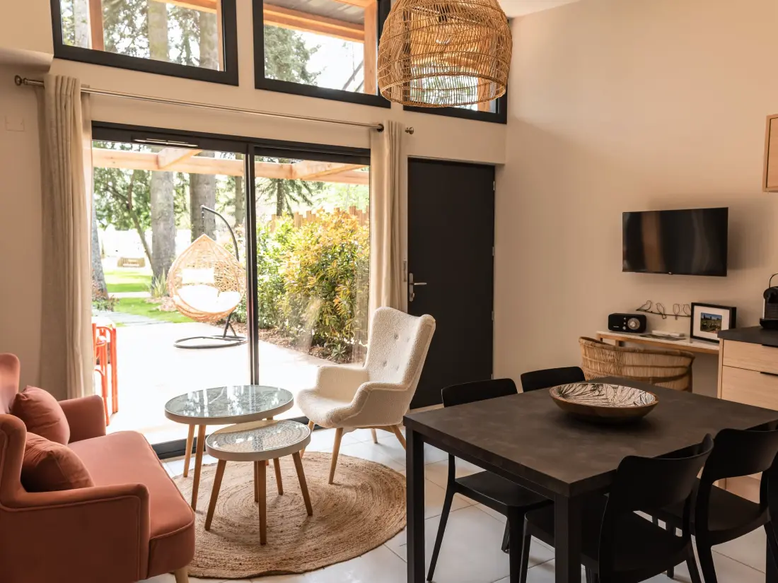 Résidence Ecolodge 4 pers mit Spa