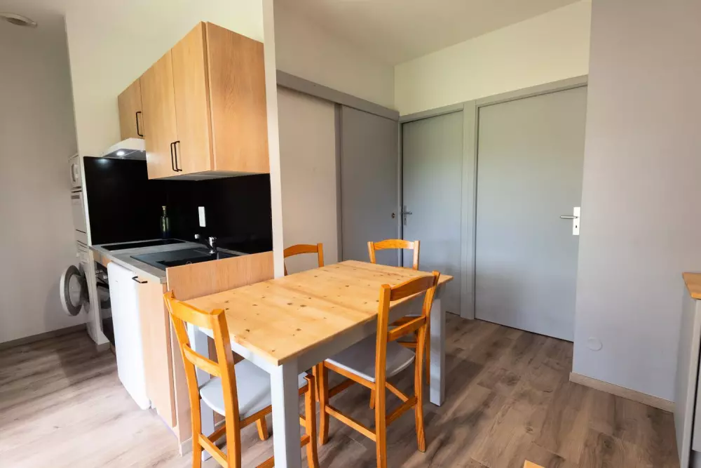 Gîte Chalet 4 pers. - camping les berges du bramont 2 étoiles