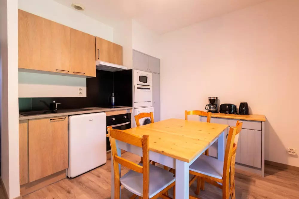 Gîte Chalet 4 pers. - camping les berges du bramont 2 étoiles