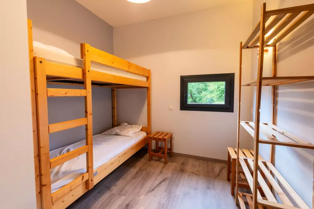 Gîte Chalet 4 pers. - camping les berges du bramont 2 étoiles