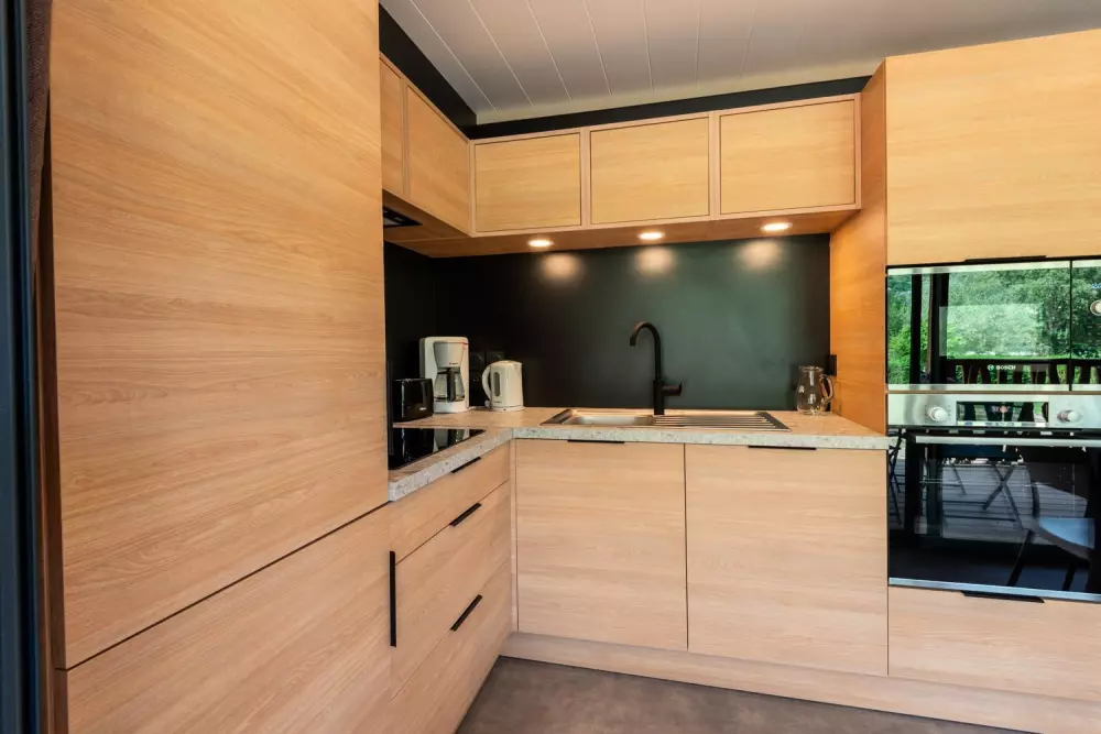 Gîte Chalet 6/8 pers. - camping les berges du bramont 2 étoiles