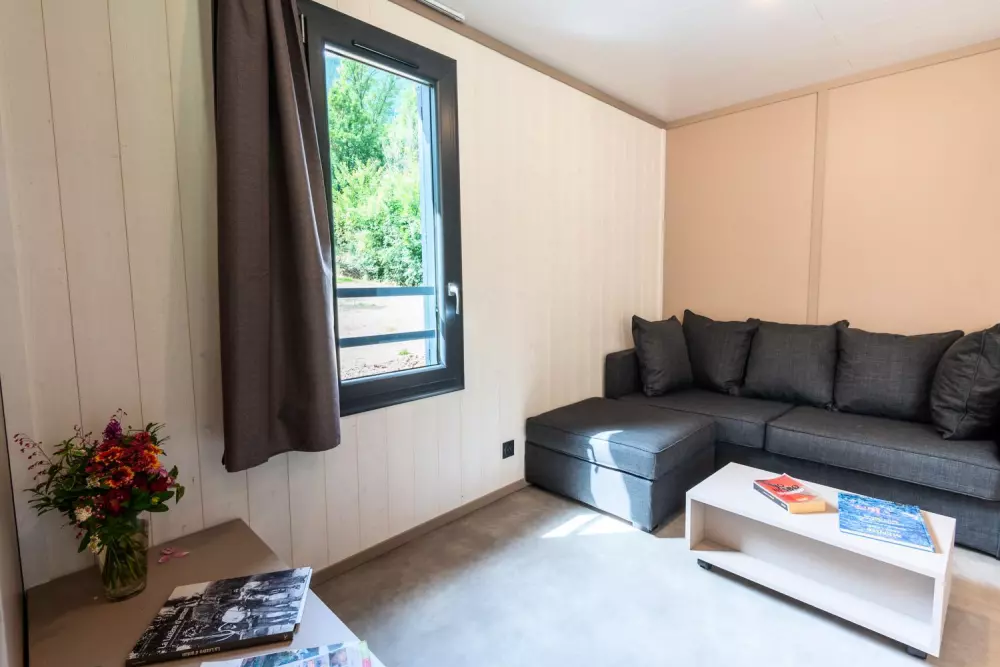 Gîte Chalet 6/8 pers. - camping les berges du bramont 2 étoiles