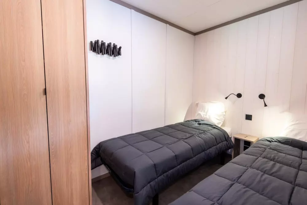 Gîte Chalet 6/8 pers. - camping les berges du bramont 2 étoiles