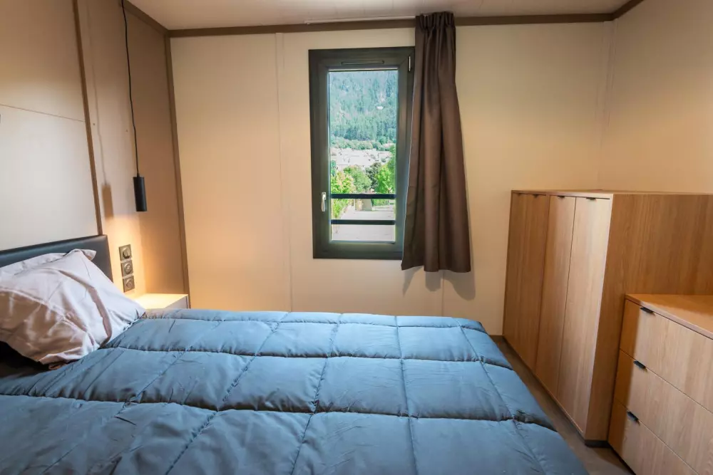 Gîte Chalet 6/8 pers. - camping les berges du bramont 2 étoiles