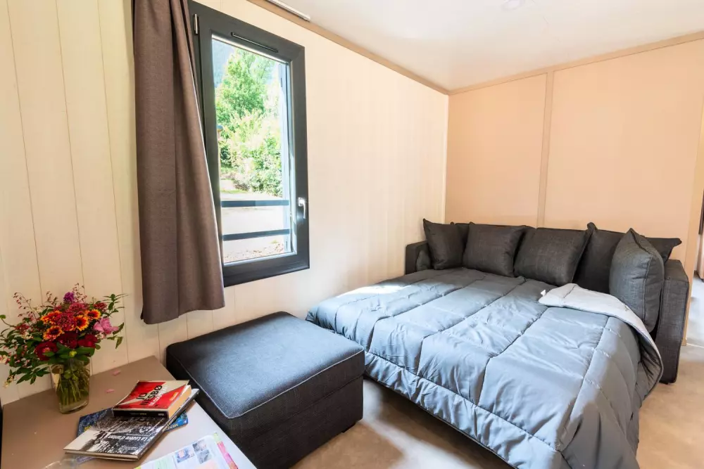 Gîte Chalet 6/8 pers. - camping les berges du bramont 2 étoiles