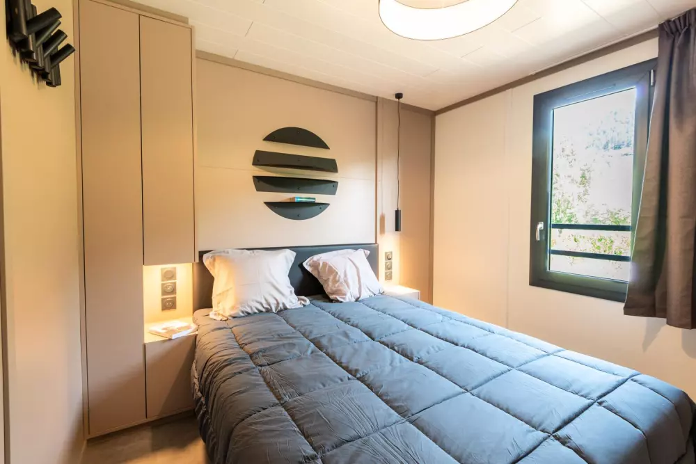 Gîte Chalet 6/8 pers. - camping les berges du bramont 2 étoiles