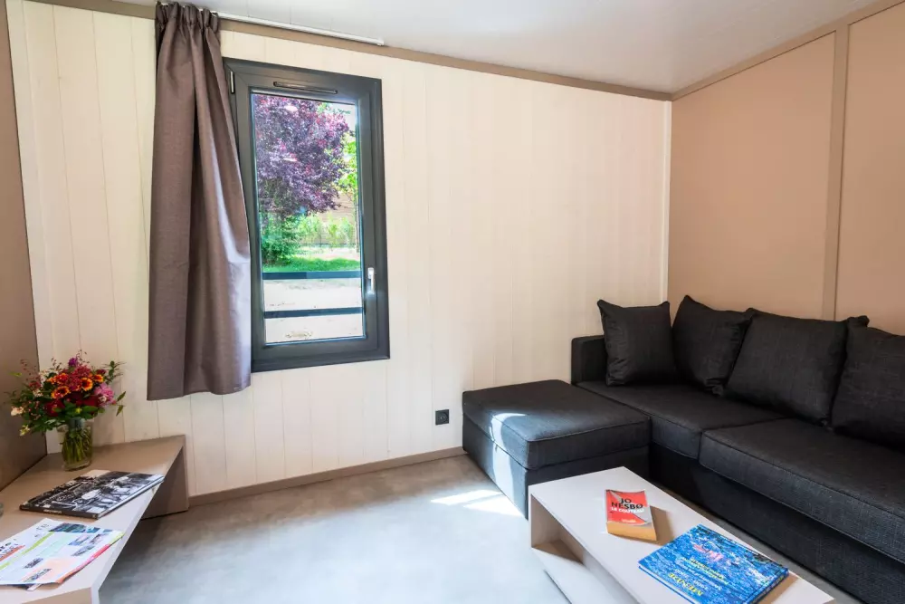 Gîte Chalet 6/8 pers. - camping les berges du bramont 2 étoiles