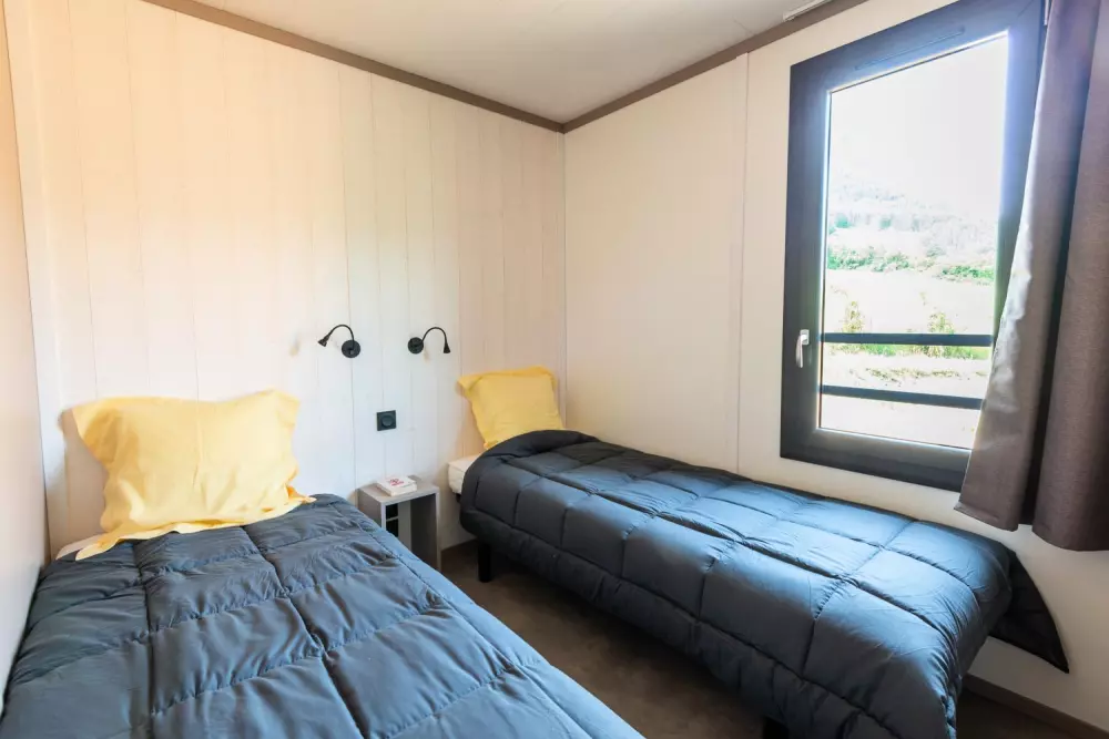 Gîte Chalet 6/8 pers. - camping les berges du bramont 2 étoiles