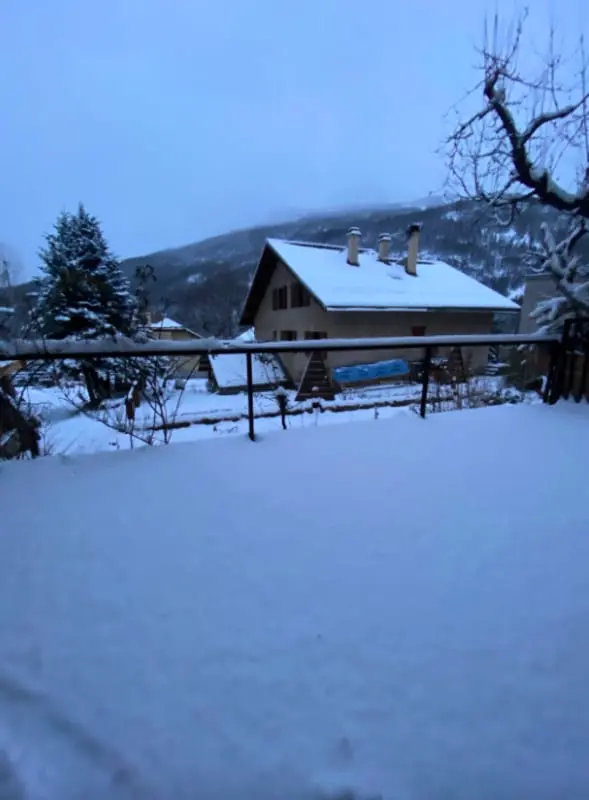 Flocon De Neige Au Cœur Des Alpes