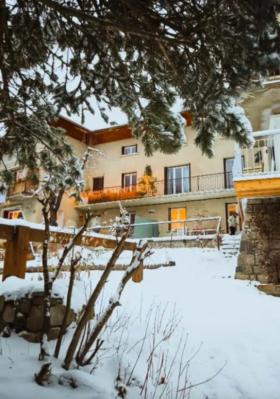 Flocon De Neige Au Cœur Des Alpes