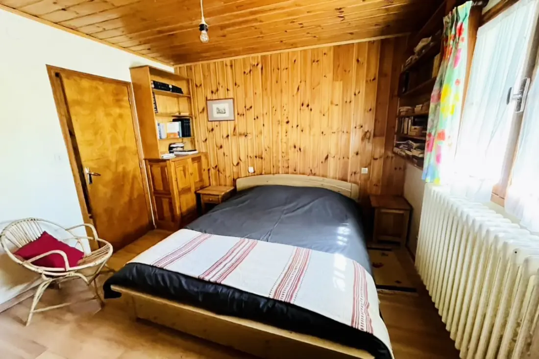 Chalet Familial Avec Jardin à Saint Chaffrey