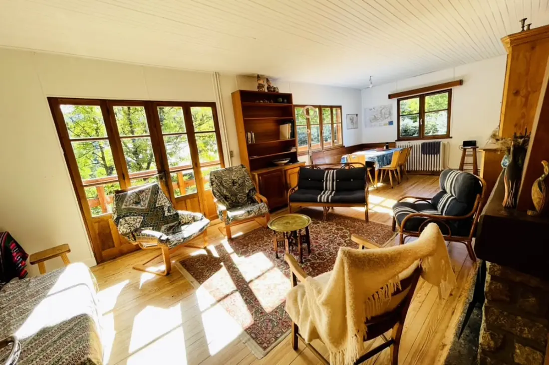 Chalet Familial Avec Jardin à Saint Chaffrey