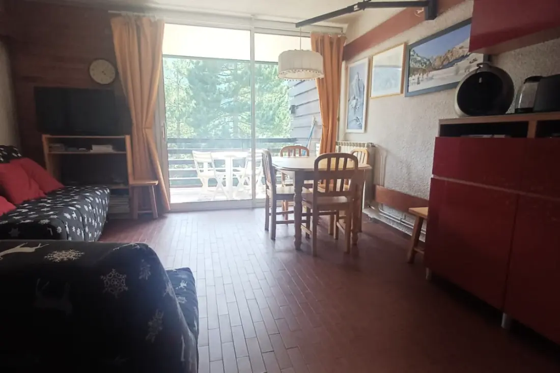 Studio Lumineux Avec Balcon Et Vue Montagne