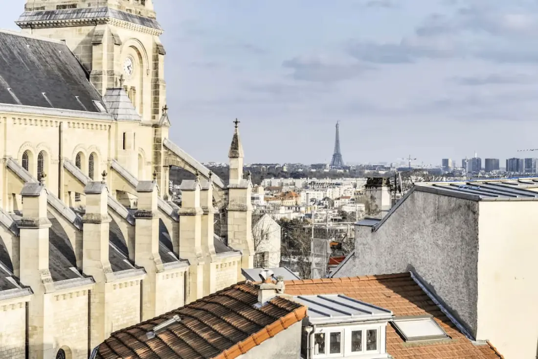 100 M² Avec Terrasse Et Parking - Vue Tour Eiffel