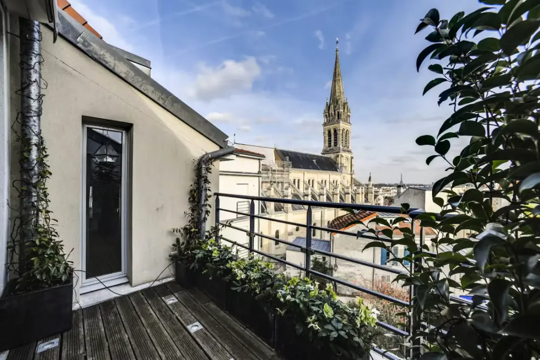 100 M² Avec Terrasse Et Parking - Vue Tour Eiffel