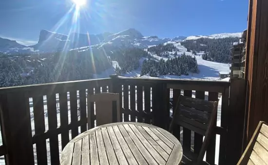 Appartement Cosy Avec Vue Pistes