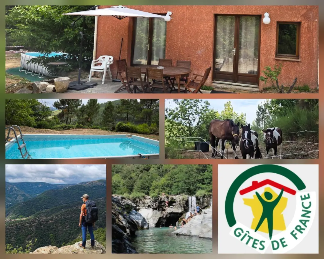 Gîte de France Gîte du mas gallinou 1 épi