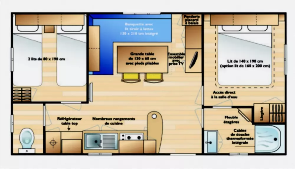 Ushuaïa Villages - Camping  Les Rives d'Olt et Aubrac 4 étoiles★★★★